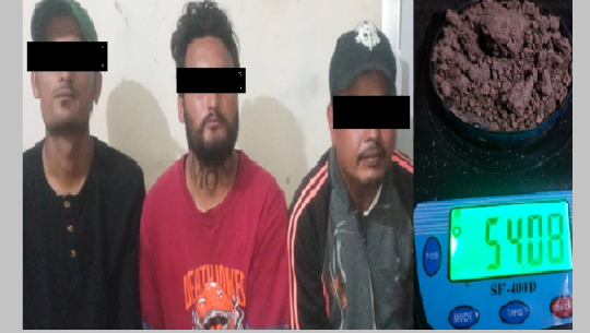कञ्चनपुरमा लागुऔषधसहित तीन जना पक्राउ 