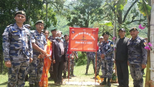 दार्चुलाका तीन स्थानमा सशस्त्र प्रहरीको बिओपी स्थापना