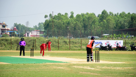 राष्ट्रिय क्रिकेट प्रतियोगिताः मधेश र गण्डकी प्रदेशको जित