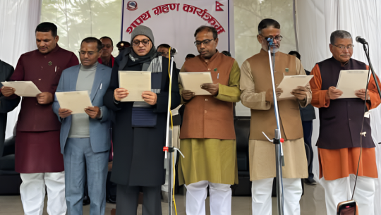 मधेस प्रदेश सरकारको मन्त्रिपरिषद्ले पूर्णता पायो