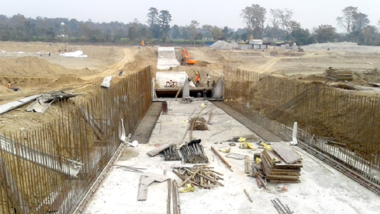 महाकाली सिँचाइ आयोजनाः नौ अर्ब लगानी, १८ वर्षमा २७ प्रतिशत प्रगति