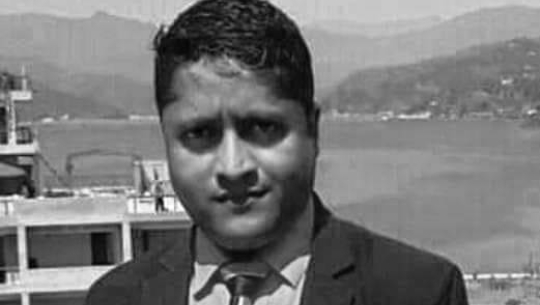धनगढीमा मोटरसाईकल दुर्घटनामा घाईते भएका युवा नेता भट्टको निधन