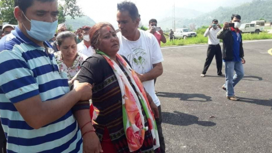 Mayor Malasi taken to Kathamandu for treatment