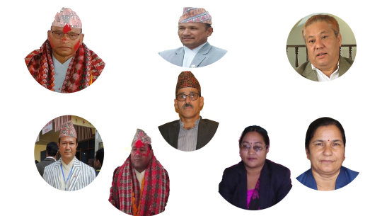 रुप्पेमी रुम्लिएका सुदूरपश्चिमका मन्त्री र सांसदहरु