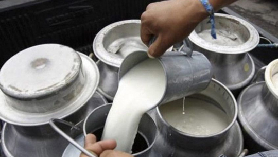 दुधको मुल्य बढाउन  किसानको माग