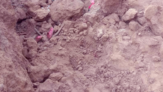 बझाङमा माटोको ढिस्कोले पुरिएर महिलाको मृत्यु