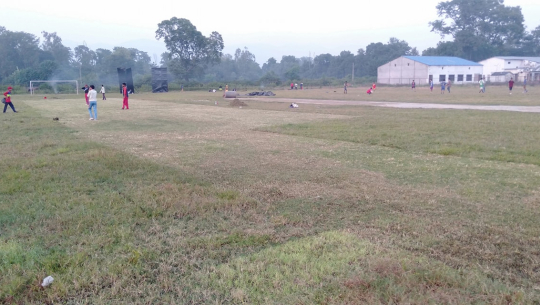 महेन्द्रनरमा क्रिकेट मैदान निर्माण अलपत्र