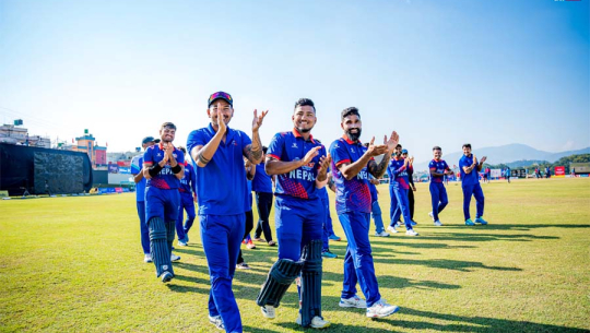 टी–२० त्रिकोणात्मक क्रिकेटको उपाधिका लागि नेपाल र यूएई भिड्ने