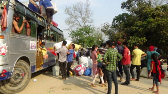 22 residents of Dhangadhi were stranded in Gurifanta with Coronavirus Patient, did not quarantine