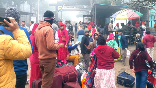 Three arrested for theft at Balen Shah’s residence