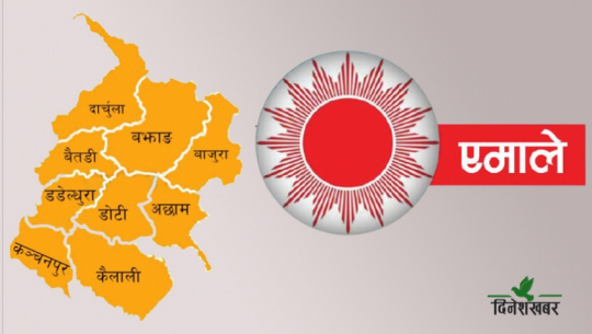 UML's convention in eight districts of the far west today, these are the claimants of the chairperson