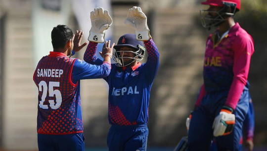 निर्णायक खेलमा आज नेपाल यूएईसँग खेल्दै