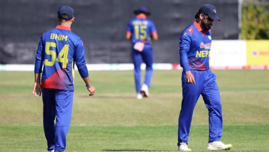 क्यानडामा जारी त्रिकोणात्मक टि–ट्वान्टी क्रिकेटमा नेपालले ओमानसँग खेल्ने