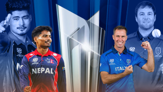 टी–२० विश्वकपमा आज नेपाल र इटाली भिड्दै