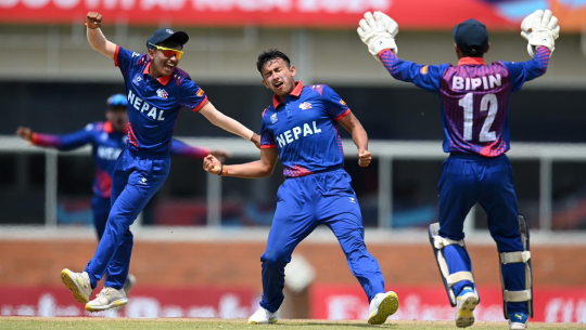यु–१९ विश्वकपमा अफगानिस्तानले नेपाललाई दियो १४६ रनको लक्ष्य