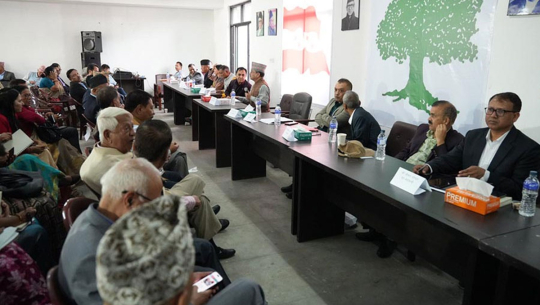 नेपाली कांग्रेस केन्द्रीय कार्यसमिति बैठक शनिबार बस्दै 