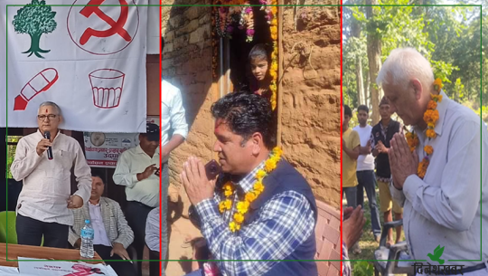 सुदूरपश्चिमका नेताहरूलाई तिहारले छोएन, भोट माग्नमै व्यस्त 