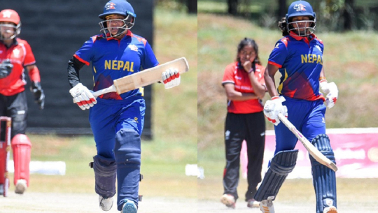 महिला टी–२०  क्रिकेटः नेपालद्वारा हङकङ पराजित