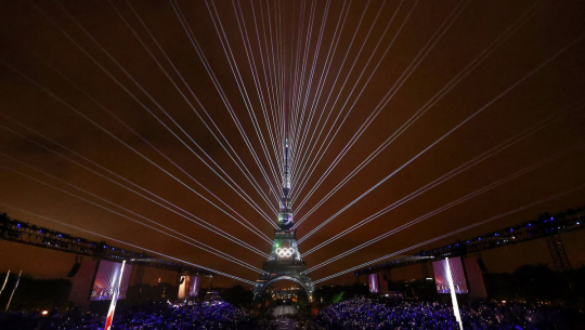 पेरिस ओलम्पिक २०२४ को भव्य उद्घाटन