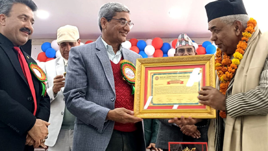 Five education sector contributors honored at PABSON convention in Dhangadhi