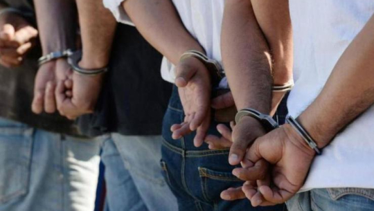 Three arrested with huge quantity of hashish