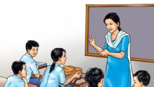 कञ्चनपुरको यो विद्यालय, जहाँ भवन अभावमा दुई चरणमा हुन्छ अध्यापन