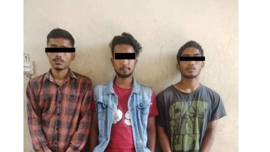 धनगढीमा पेस्तोलसहित तीन जना पक्राउ