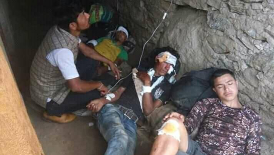 बाजुरा दुर्घटनाः घाइतेलाई हेलिकोप्टर मार्फत कोहलपुर पुगाईयो