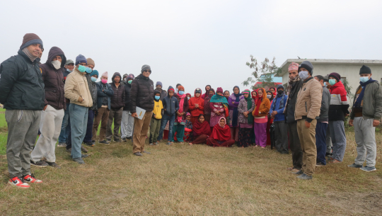 धनगढी विमानस्थल स्तरोन्नतिका लागि सर्भे सुरु, समन्वय गर्न स्थानीयको माग