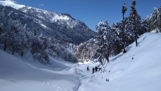 Heavy snowfall hits Bajura district yet again