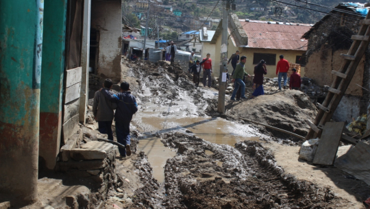 बाजुरा सदरमुकाम मार्तडीको सडक अस्तव्यस्त