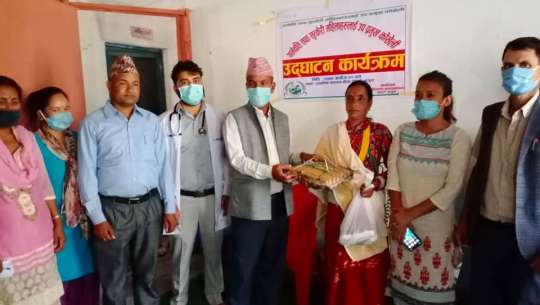 कुपोषण दर न्यूनिकरणका लागि बाजुराको बुढीनन्दामा ‘उपप्रमुख कोसेली कार्यक्रम’