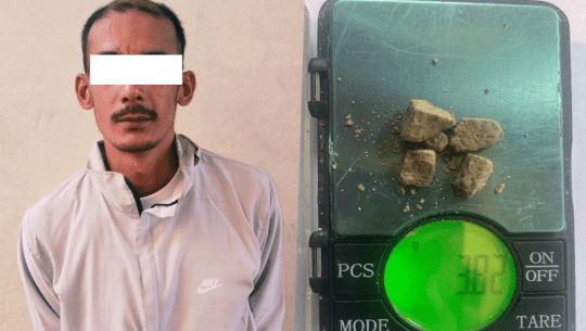 धनगढीमा ३ ग्राम ८२० मिलिग्राम खैरो हेरोईनसहित खडका पक्राउ