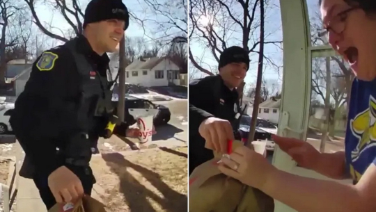 प्रहरीले गरे डेलिभरी चालकलाई पक्राउ, आफैंले पुर्‍याइदिए खाना