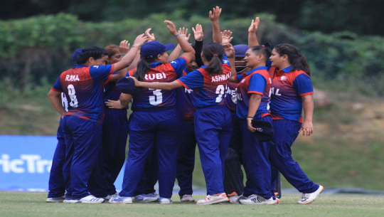 महिला क्रिकेटः नेपाल पराजित