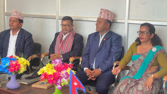 पुर्चौंडीमा हाजिर भए नयाँ प्रमुख प्रशासकीय अधिकृत पोखरेल  