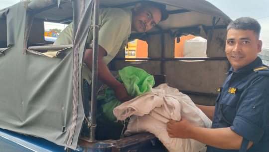 गोदावरीबाट ३६ हजार मुल्य बराबरको अवैध सामान बरामद