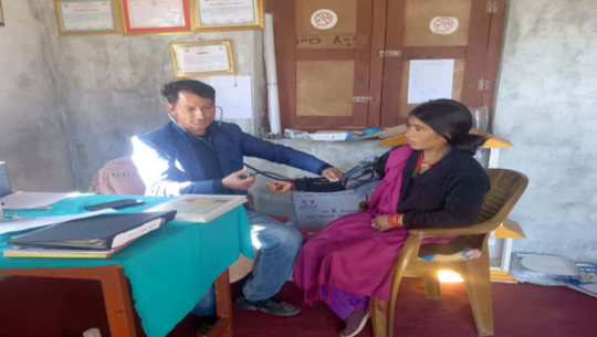 Pudabaula basic health center struggles with service delivery due to lack of building