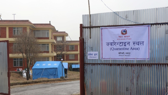 ‘क्वारेन्टाइनमा राखिएका सबै नेपाली स्वास्थ्य भएकाले कोही त्रसित हुन पर्दैन’