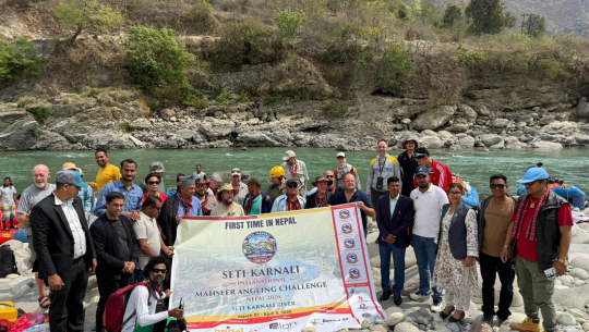 सेतीदेखि कर्णाली हुँदै टीकापुरसम्म जलयात्रा महोत्सव सुरु