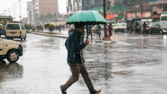 शनिबार र आइतबार पनि हावाहुरीसहित वर्षा हुने पूर्वानुमान