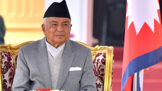 राष्ट्रपतिद्वारा उधौलीको शुभकामना