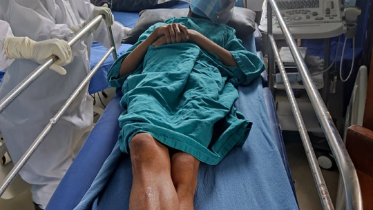 बाजुराका मृगौला पीडित जैसीको उपचारका लागि सहयोग जुटाइदै