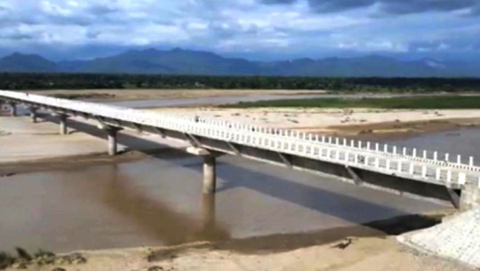 Locals excited as Karnali bridge nears completion, ending longstanding river crossing challenges