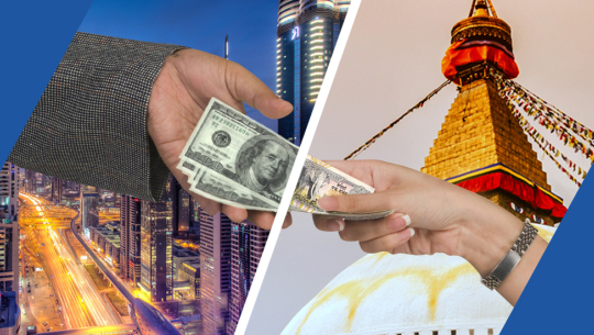 एक वर्षमा १७ खर्ब २३ अर्ब रुपैयाँभन्दा धेरै रेमिट्यान्स भित्रियाे