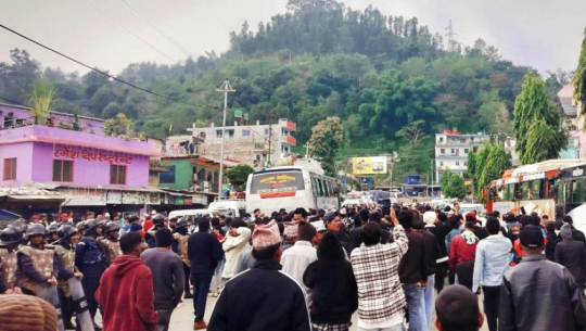 Motorcycle accident in Doti injures teenager