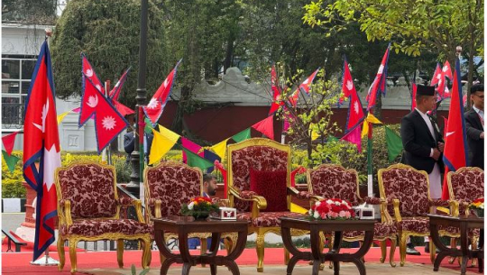 शीतल निवासमा नवनियुक्त प्रधानमन्त्रीसहित मन्त्रीको शपथको तयारी