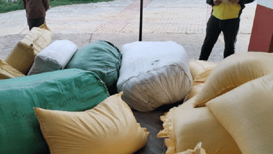 दार्चुलाबाट भन्सार छलीका चिनी र चामल बरामद