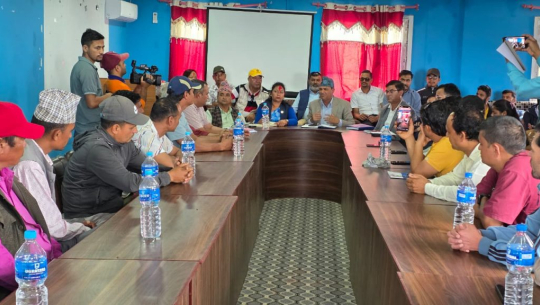 डडेल्धुराको बागबजार–अनारखोली सडक सीमा विवाद समाधानतर्फ
