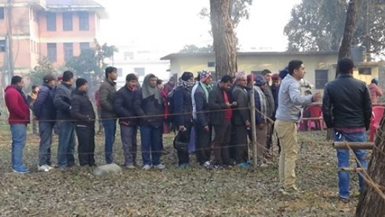 कैलाली उद्योग वाणिज्य संघको निर्वाचन : साढे १२ बजेसम्म एक तिहाई मतदान